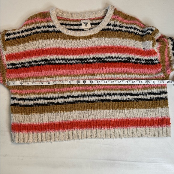 Billabong Striped Sweater, Size Large - Picture 3 of 6